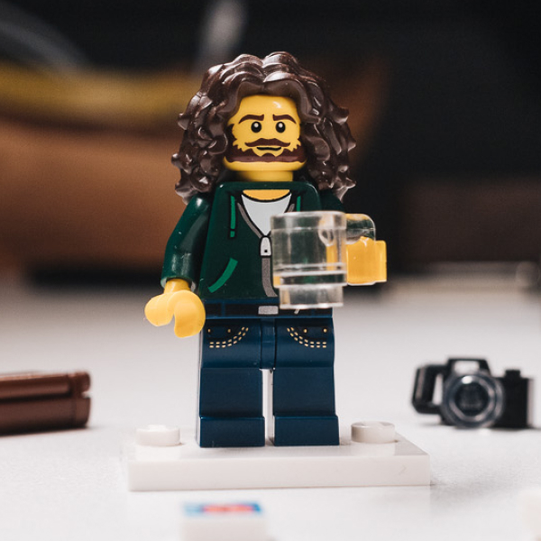 profile picture of tanner's lego minifigure